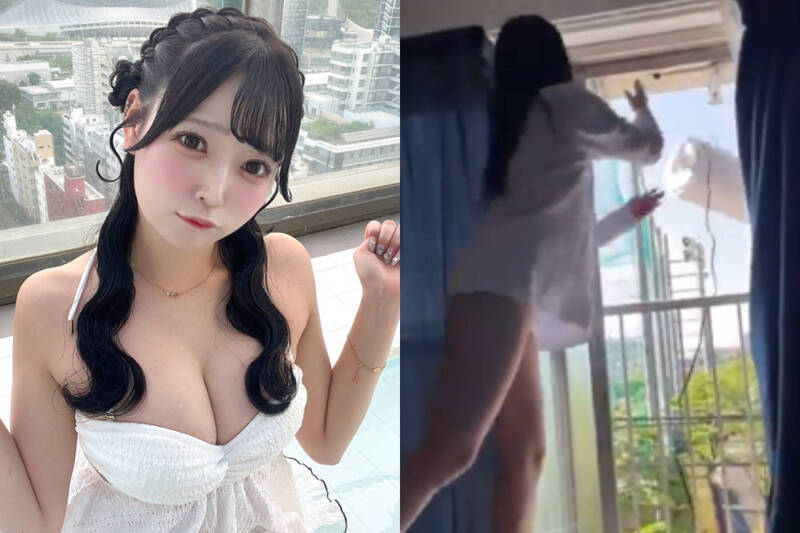 日本G罩杯女星遭疑嗑藥失控 「狂摔家電滿地鮮血」畫面瘋傳