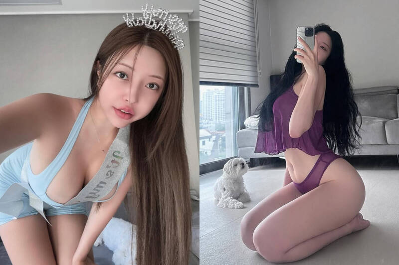 被質疑是假奶!南韓郭雪芙原裝驗貨 「薄紗亮點」全看光