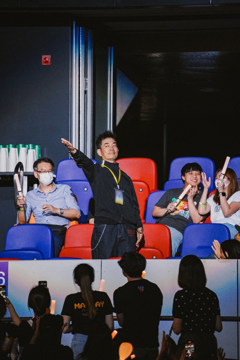 任賢齊曾去捧場五月天的演唱會。（相信音樂提供）