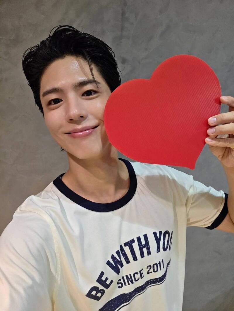 朴寶劍來台引起許多話題。（翻攝自IG）