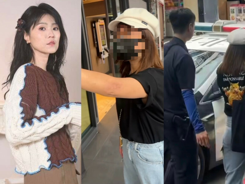 曹雅雯遭糾纏多時，今再遭女狂粉當街堵人而報警。（髮型師kyo__huang授權提供，經馬賽克處理）