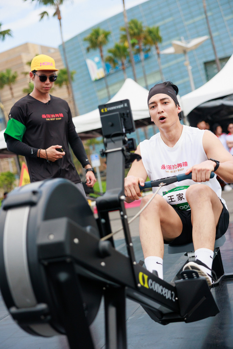 《最強的身體》王家梁參賽。（好看娛樂提供）