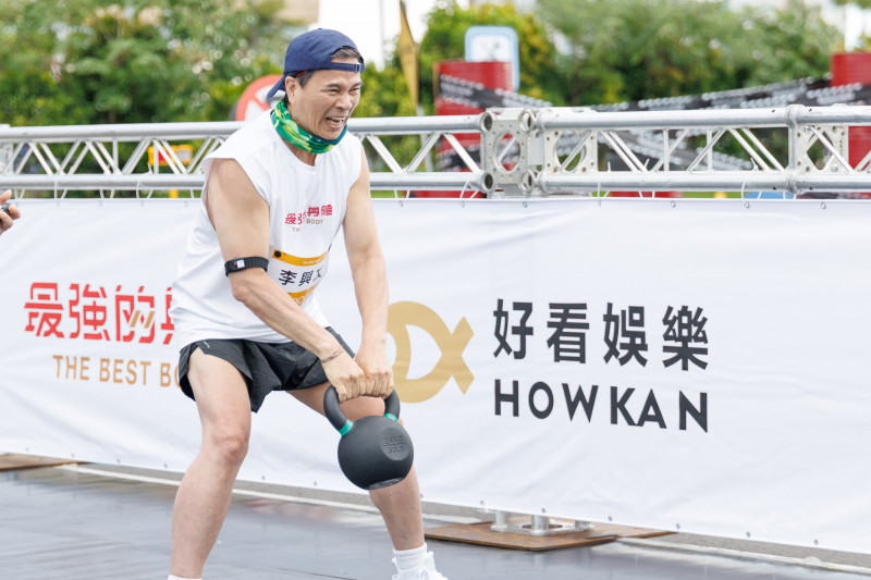 《最強的身體》李興文逼哭攝影師。（好看娛樂提供）