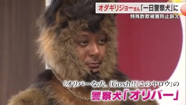 小田切讓太荒唐!狗裝化身「一日警犬」宣導反詐騙笑爆全場