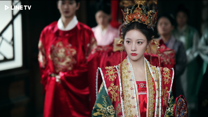 朱麗嵐演出《錦繡宅心》被譽為神顏美人，劇中智鬥心機小人，讓觀眾看了大呼過癮。（LINE TV提供）