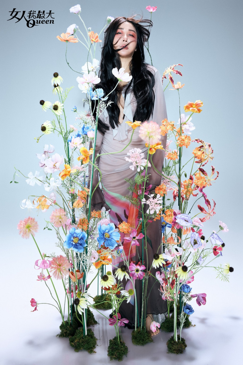 藍心湄拍攝《女人我最大》9月封面。（女人我最大提供）