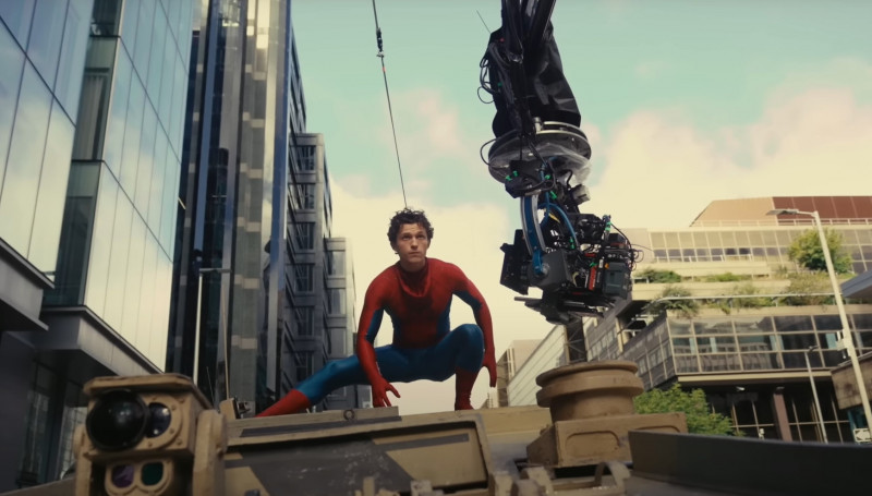 湯姆霍蘭德已投入《蜘蛛人：重生日》的拍攝。（翻攝自YouTube）