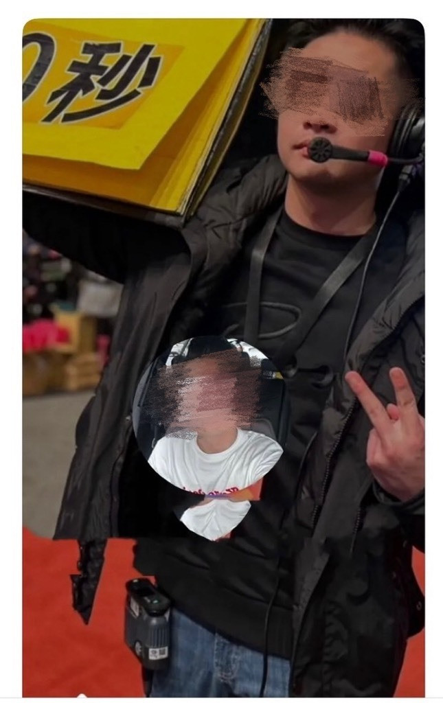 江祖平把龔益霆正面照片公諸於世。（翻攝自threads）