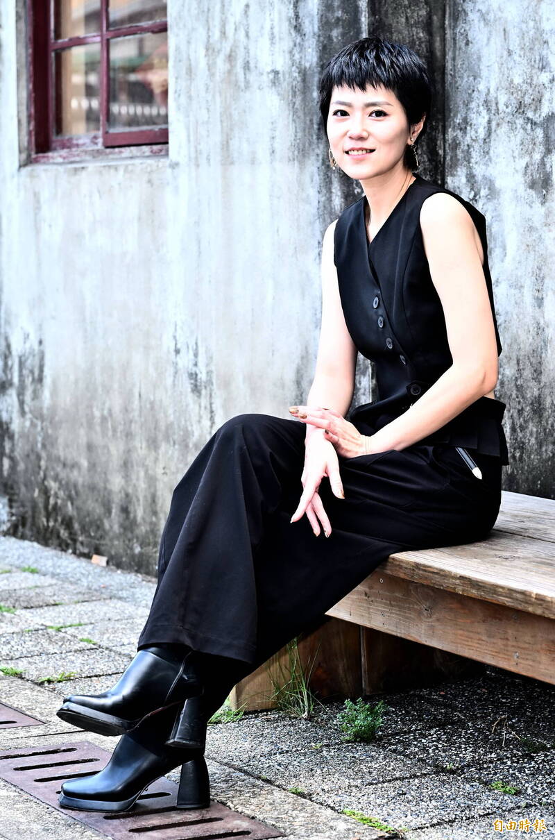 曹雅雯演唱會記者會；回應劉姓女粉絲長期騷擾。（記者陳奕全攝）