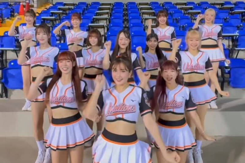中職統一7-ELEVEn獅啦啦隊Uni-Girls發上車舞影片甜喊：「來囉！來囉！」（翻攝自IG）