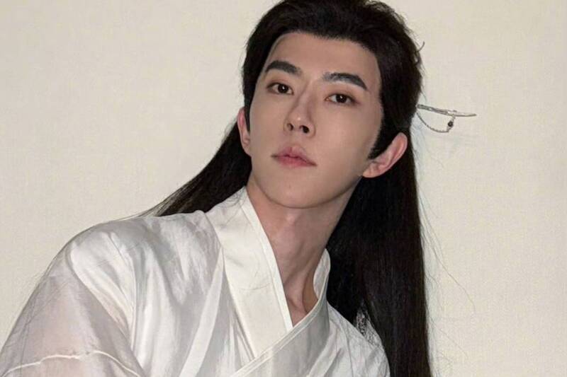 中國男星于朦朧曾被公司說：永遠不會紅。（翻攝自微博）