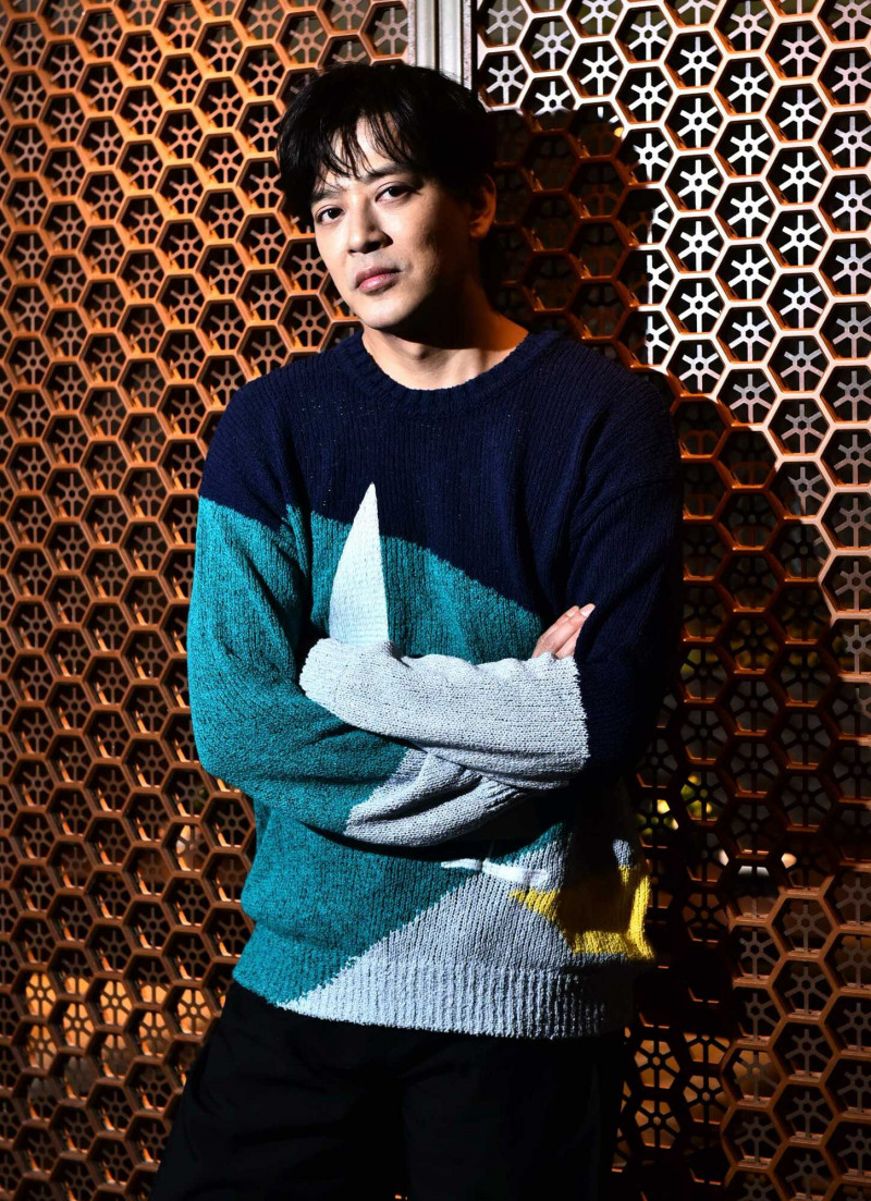 陳曉東曾在綜藝《追光吧哥哥》和于朦朧合作。（記者陳奕全攝）