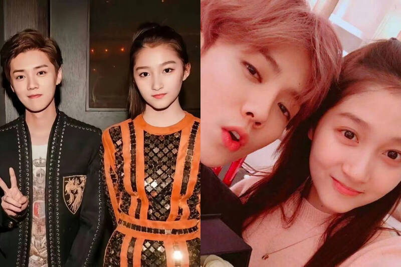 鹿晗、關曉彤戀情受外界高度關注。（翻攝自微博）