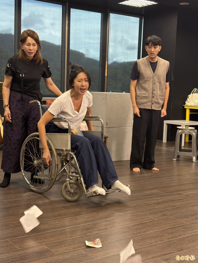 隋棠在《你的故事我的夢》有許多怒吼的戲。（記者蕭方綺攝）