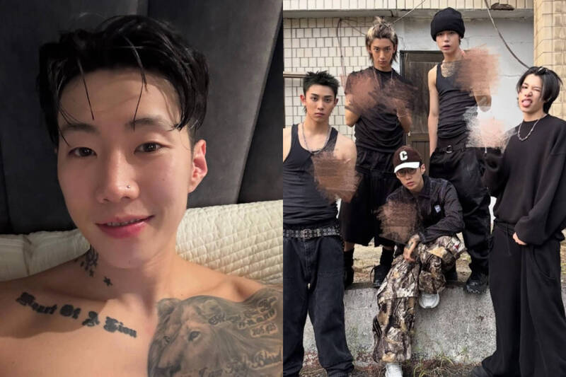 朴載範新男團「剛公開竟豎中指」 韓網抵制批:像混混