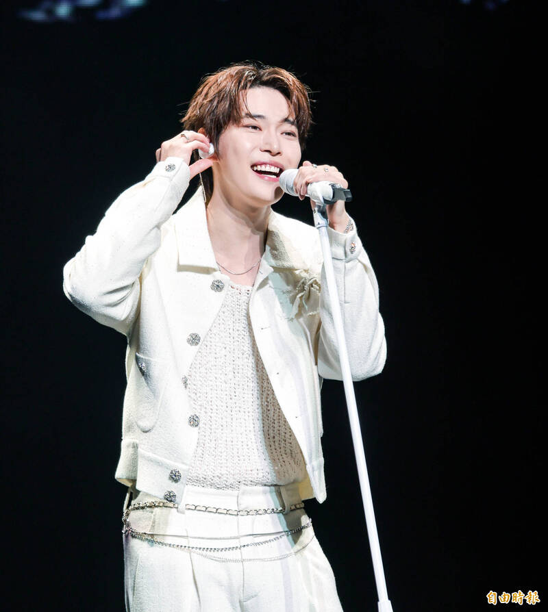 道英叮囑粉絲要健健康康的。（記者王文麟攝）