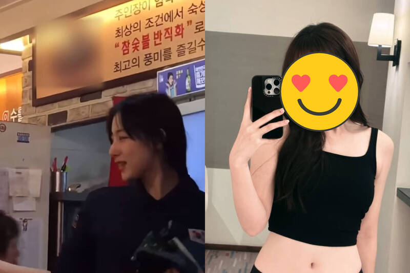 韓正妹店員甜笑送餐爆紅!身分揭曉竟是韓援三本柱的「她」