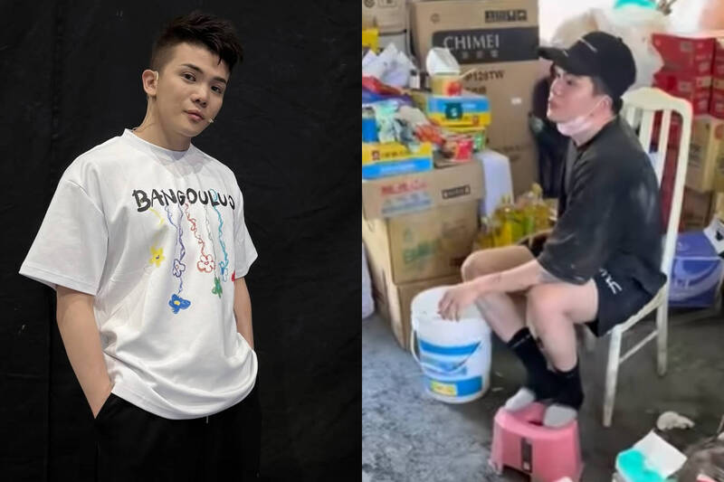 孫生花蓮救災遭拍「物資站抽菸閒聊」 網怒批作秀刷流量