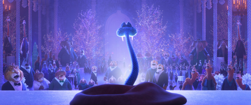 奧斯卡得主關繼威為《動物方城市2》神祕響尾蛇「蓋瑞」配音。（迪士尼提供）