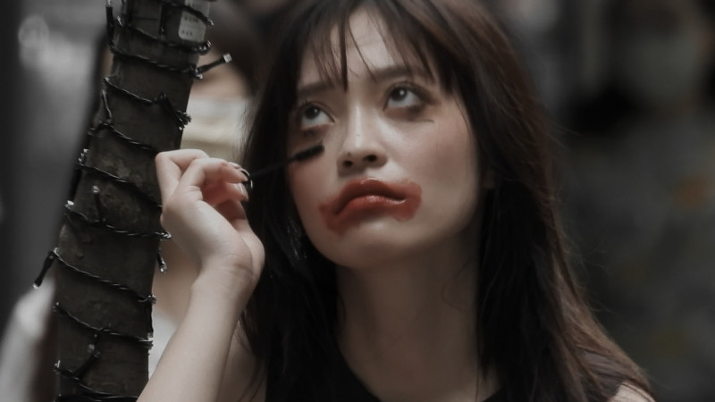 《暴風》MV邀請新生代演員徐萱主演。（莉莉周她說提供）