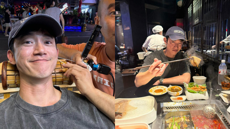 吳慷仁近來將重心轉往中國發展。（翻攝自臉書吳慷仁）