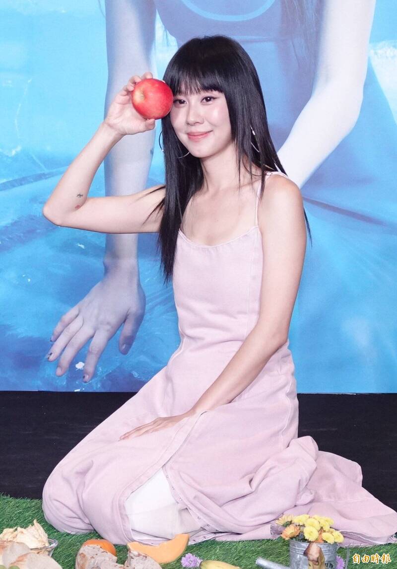 11月1日白安將在台中Legacy舉行演唱會。（記者潘少棠攝）