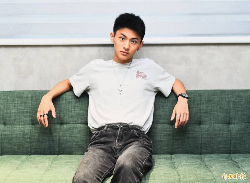 朱宥丞的片酬一直由父母打理，零用錢不多，不過他表示自己物慾並不高。（記者陳奕全攝）