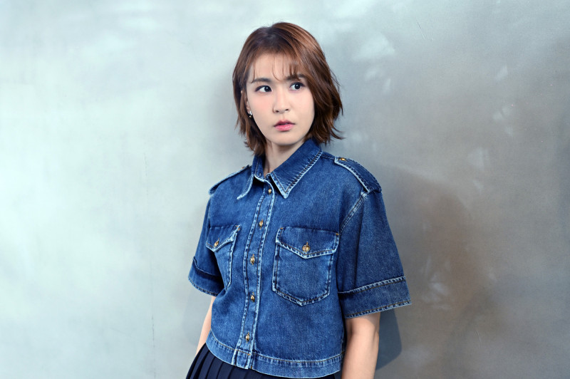 曾沛慈對得獎有慾望，盼從夾縫透出一點光。（記者胡舜翔攝）