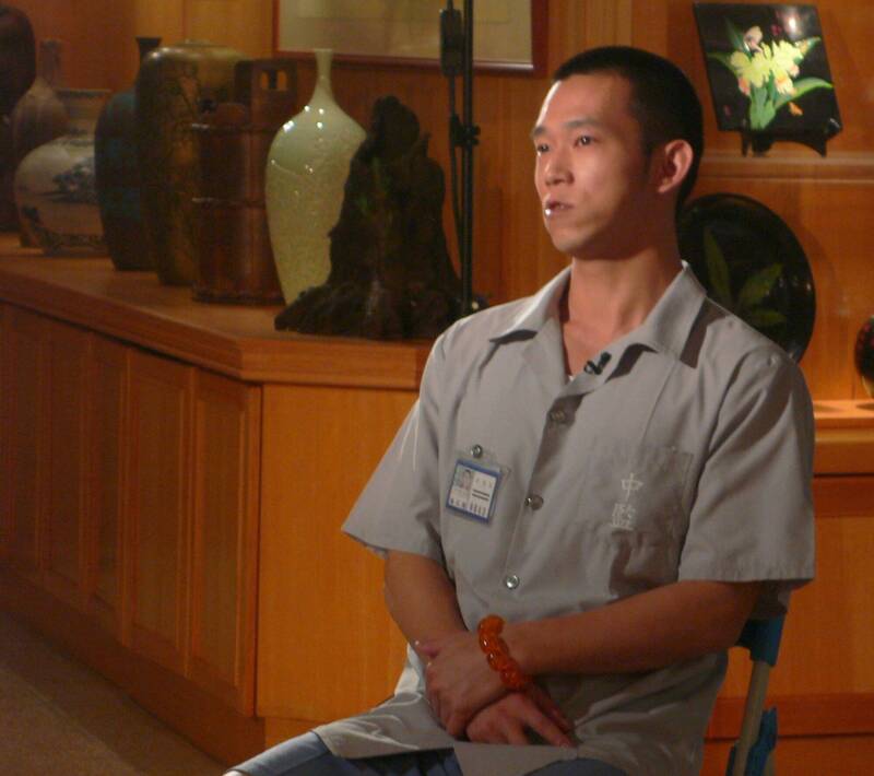 顏正國曾在公視訴說自己獄中生活與感受。（資料照，公視提供）