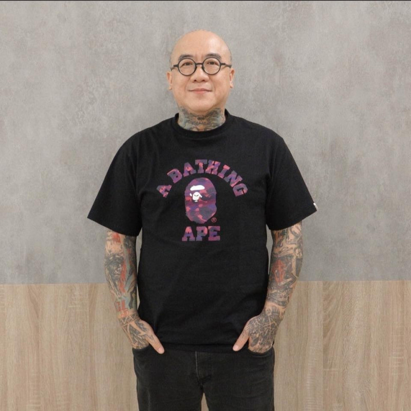 顏正國情同兄弟的摯友鋼鐵爸出面嚴斥偷拍者蹭流量。（翻攝自臉書）