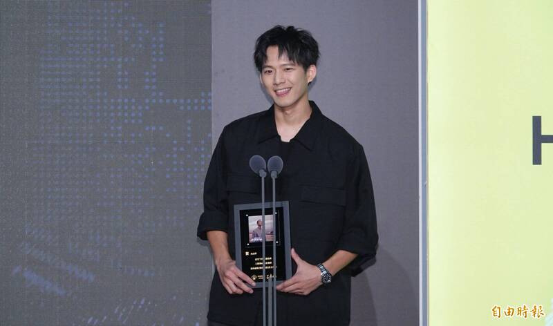 吳念軒透露早已試穿完「戰袍」。（記者潘少棠攝）