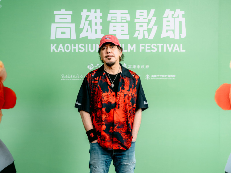 黃秋生帶著《不赦之罪》來到高雄電影節。（高雄電影節提供）