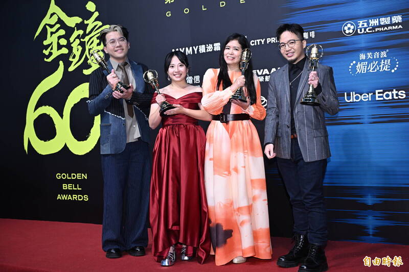 第60屆廣播金鐘獎兒童節目《Hashtag123》。（記者胡舜翔攝）