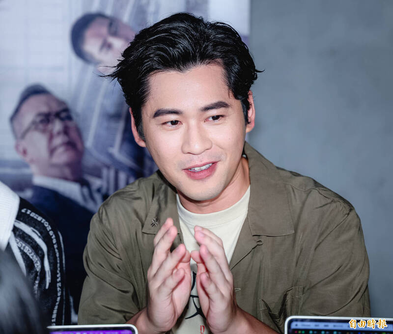 黃迪揚今年以《影后》、《選物家》雙料入圍金鐘獎。（記者王文麟攝）