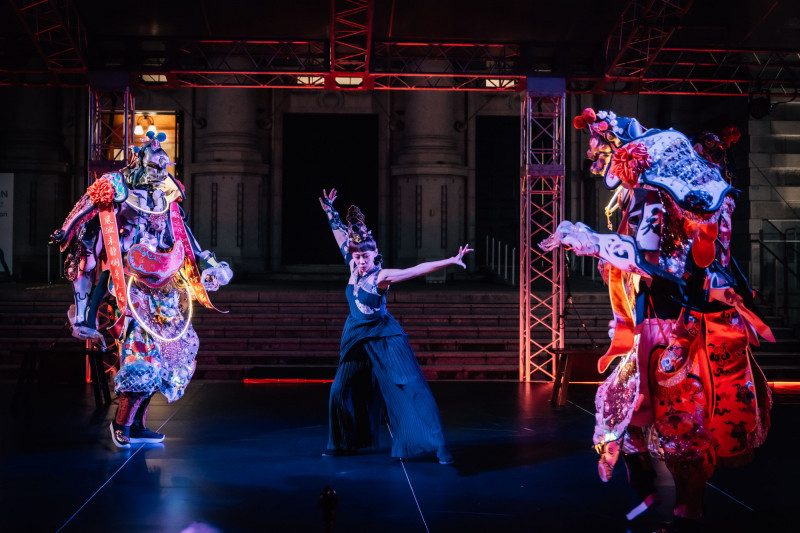 藝術團隊「拚場」。（金音創作獎提供）