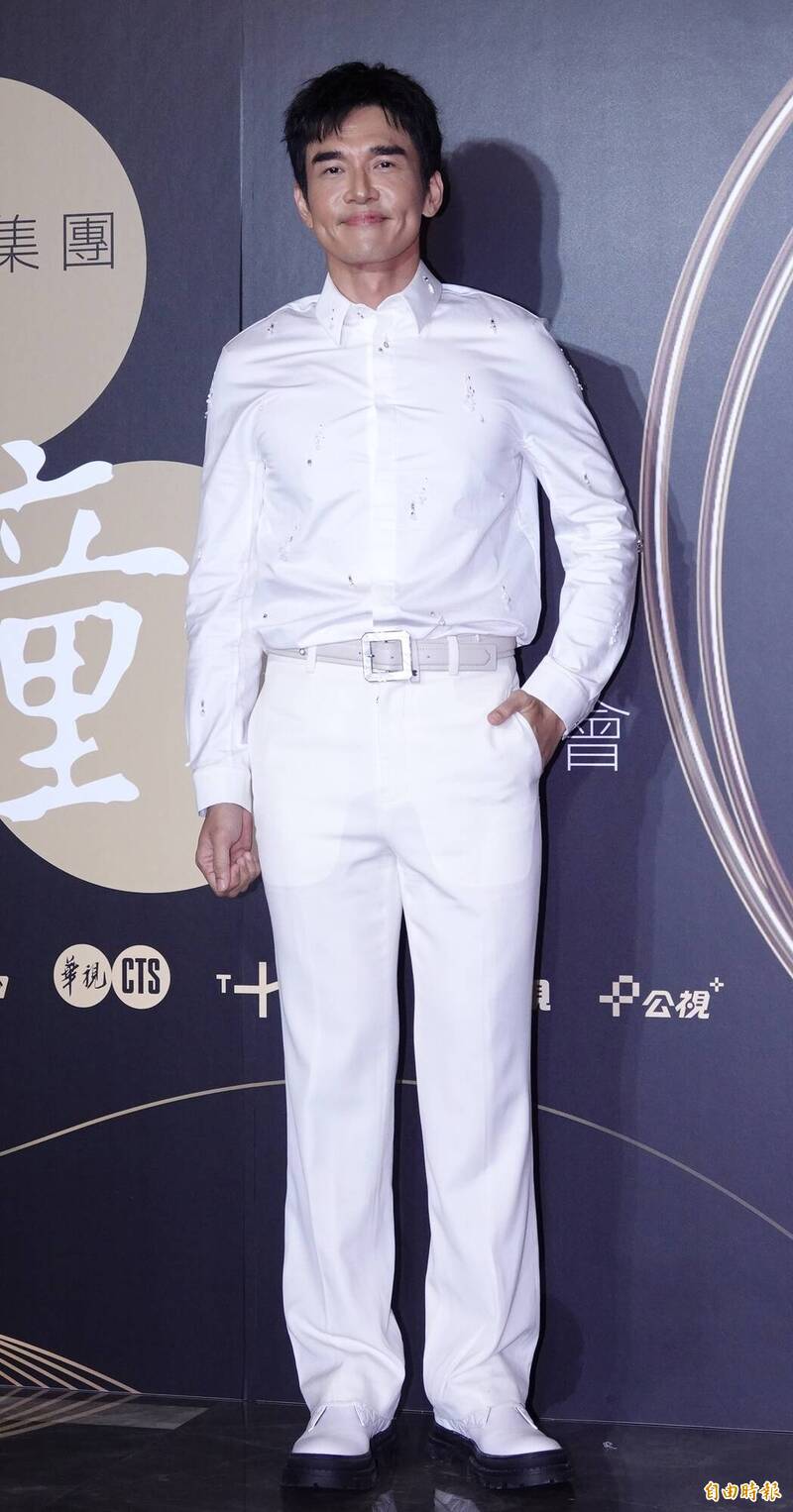 公廣集團金鐘60入圍茶會 楊一展（記者潘少棠攝）