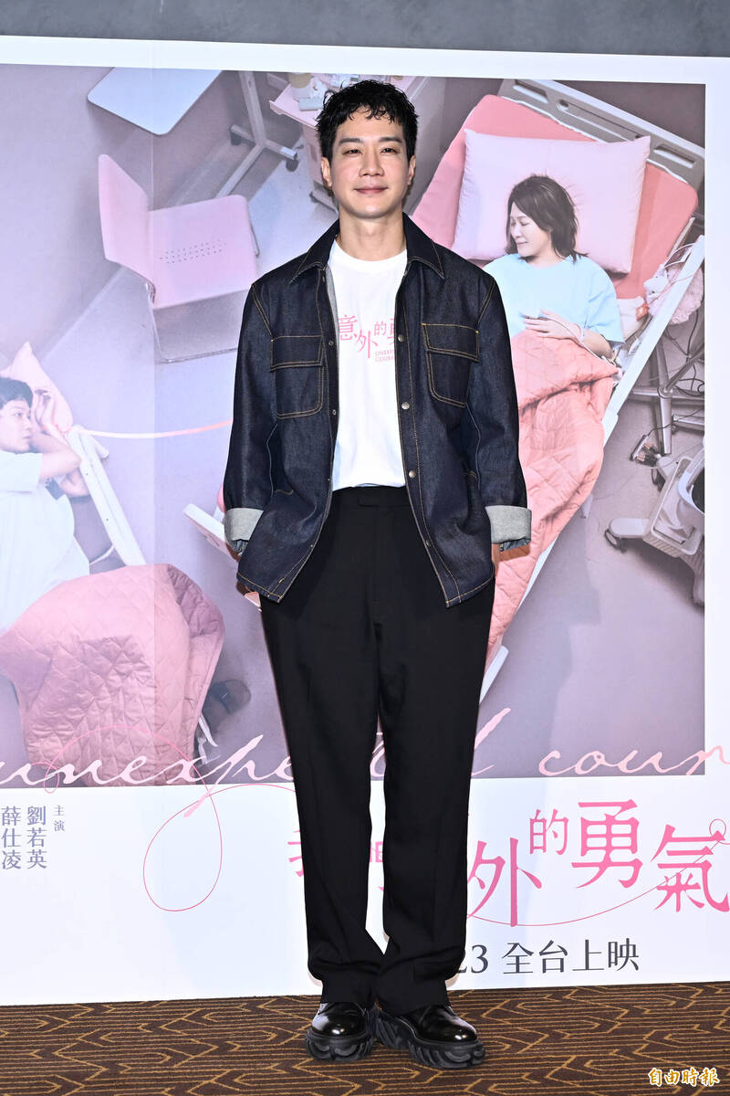 和劉若英對戲的薛仕凌演技獲讚。（記者胡舜翔攝）