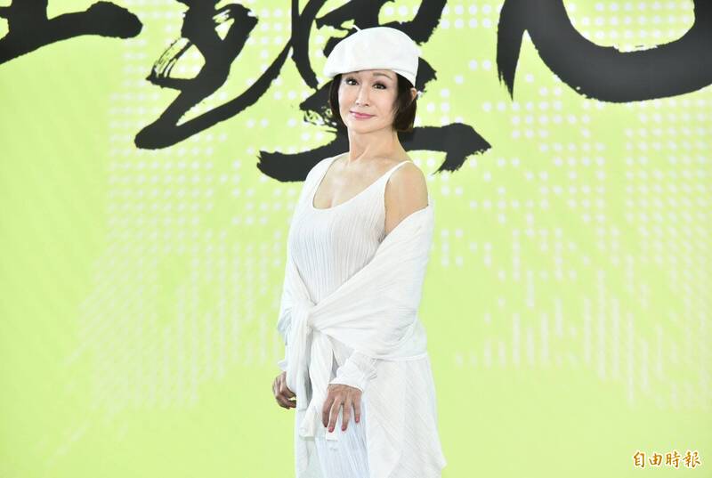 「一代女皇」潘迎紫時隔6年再來台公開出席活動，將擔任金鐘獎頒獎嘉賓。（記者陳奕全攝）
