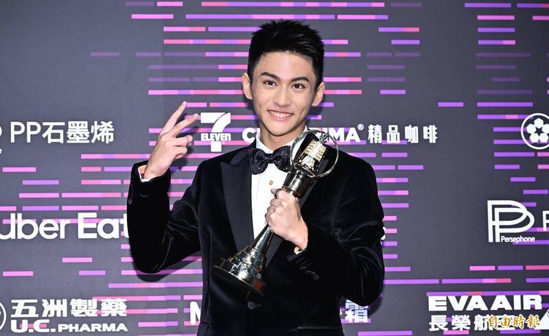 迷你劇集男配角獎，朱宥丞。（新聞攝影組攝）