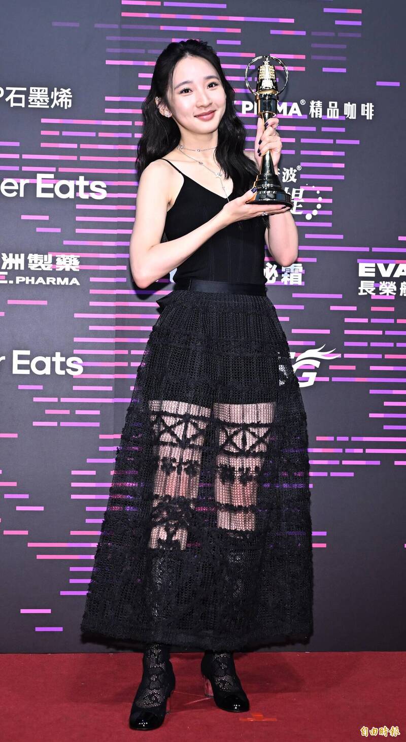 李沐以《誰是被害者2》奪下金鐘60「迷你劇集／電視電影女配角獎」，時隔五年再登金鐘舞台。（新聞攝影組攝）