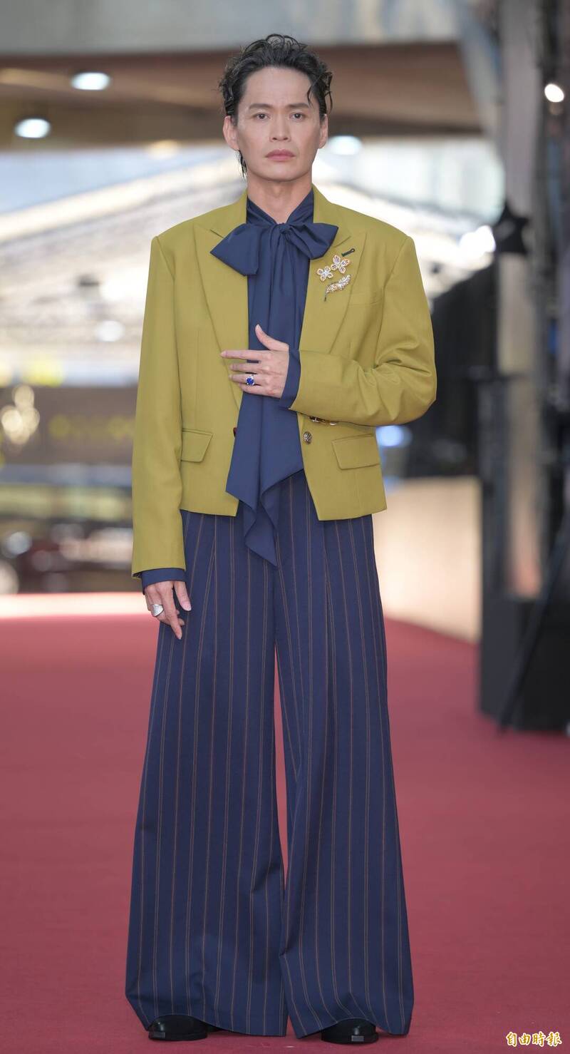 黃鐙輝坦承為了背台詞失眠好幾天。（新聞攝影組攝）