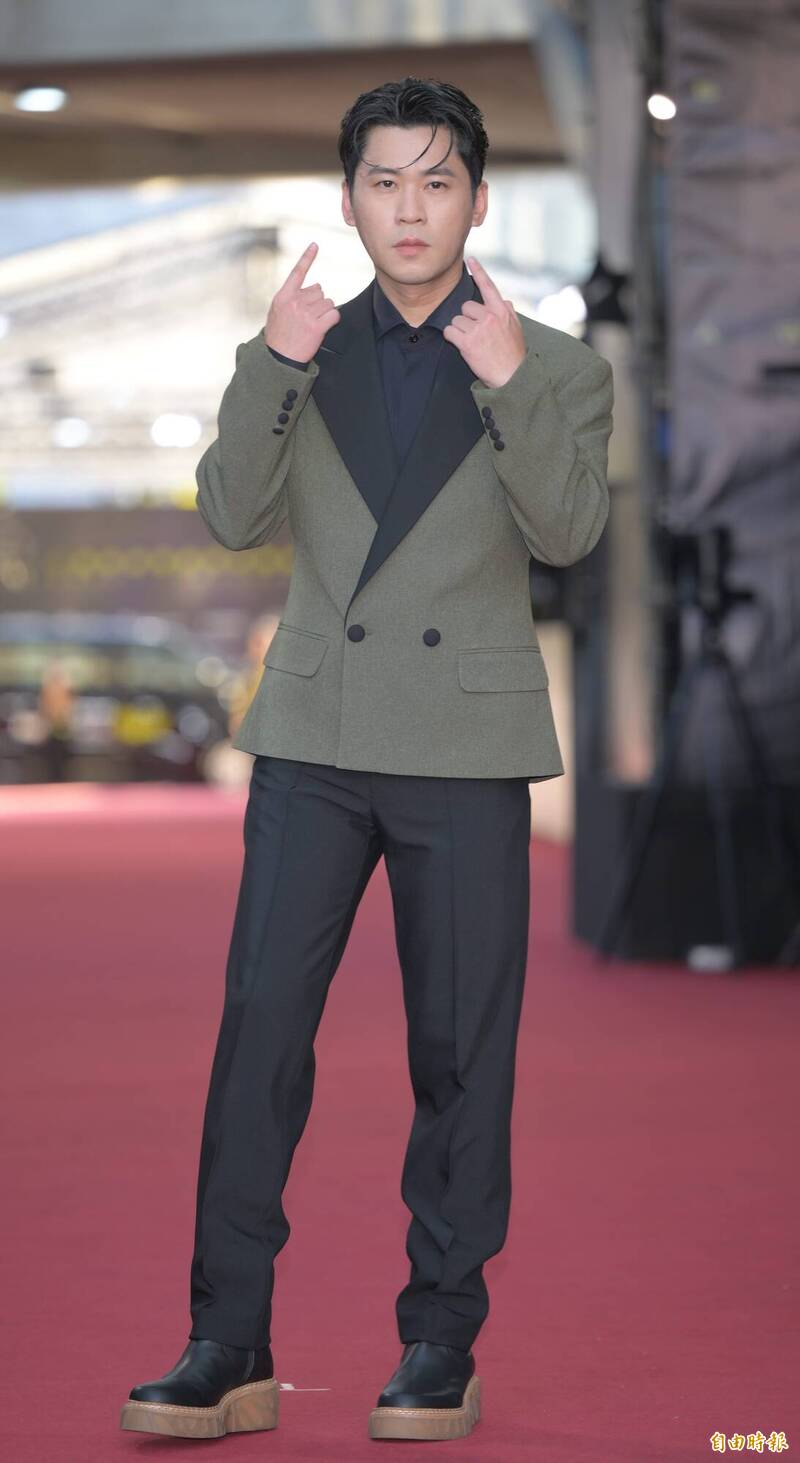 黃迪揚因在《影后》演出壁虎，網友看到他主持紛紛大喊：壁虎哥。（新聞攝影組攝）