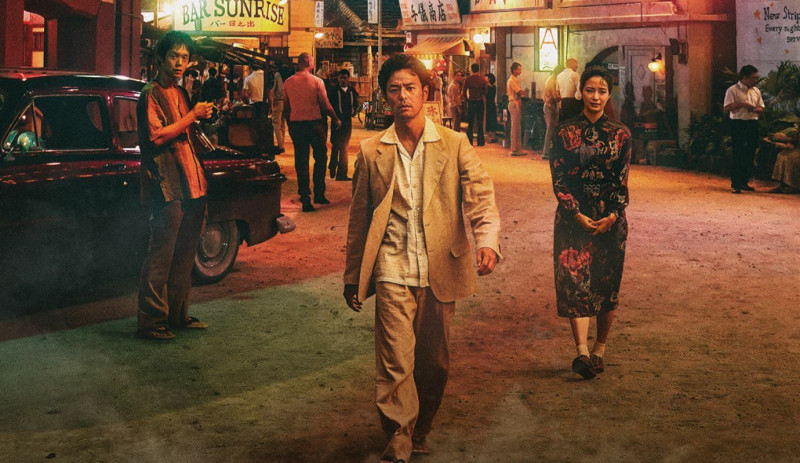 日本影帝妻夫木聰百忙抽空和導演大友啟史一同出席《寶島》映後與金馬影迷相見。（金馬執委會提供）