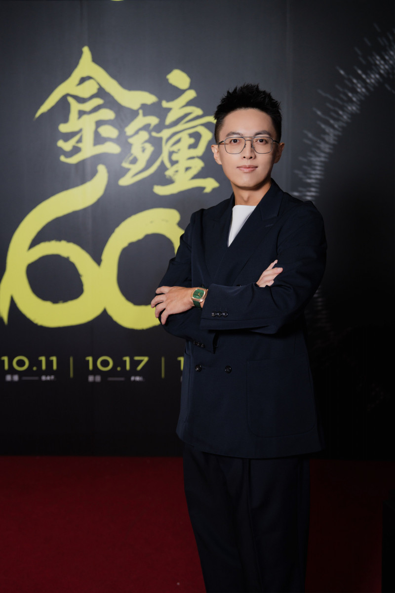 導演林君陽加盟華研音樂。（華研提供）