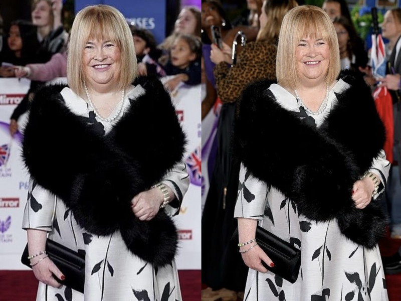 蘇珊大嬸以優雅造型亮相於公眾視野。（組合照，翻攝自IG）