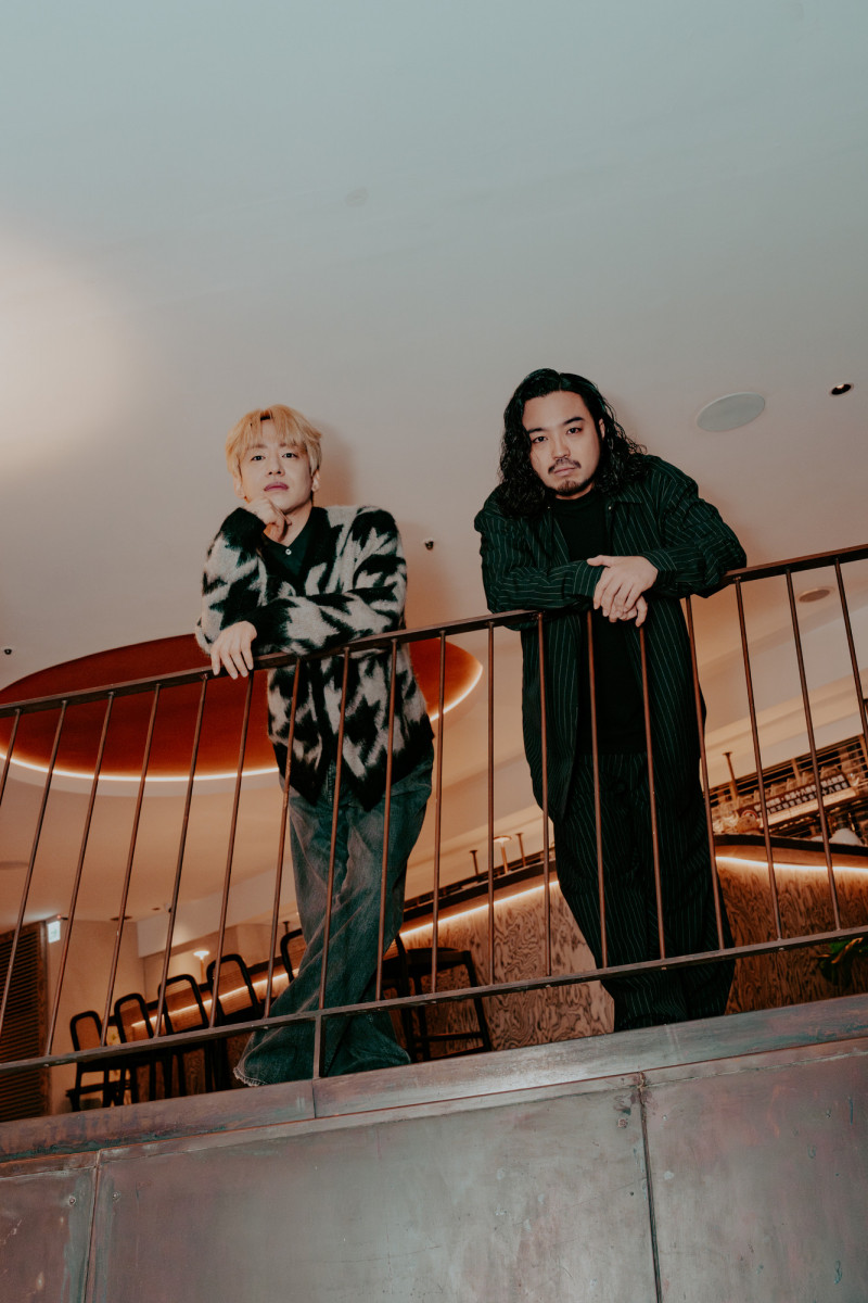 Creepy Nuts的DJ松永（左）、R-指定聽聞門票完售，十分驚訝。（Hiroya Brian提供）