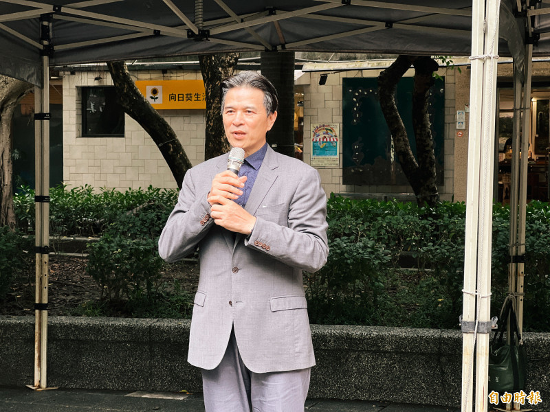 李興文出席反詐活動。（記者李紹綾攝）