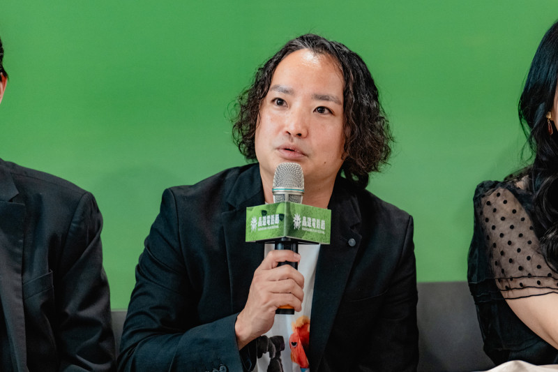 《咒死你》導演宇賀那健一重返雄影。（高雄電影節提供）
