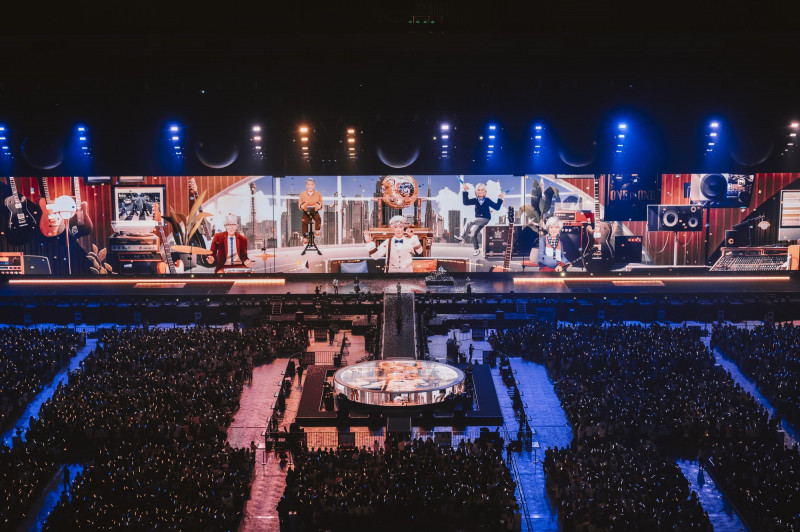 五月天演唱會內容陸續獲得多種獎項肯定。（相信音樂提供）