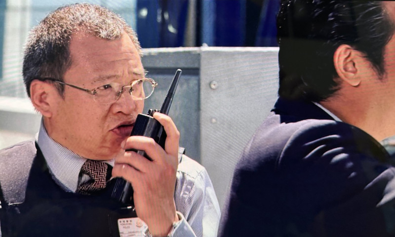 許紹雄在《暗戰》中總愛說「我是重案組總督察黃啟法」。（翻攝自YouTube）